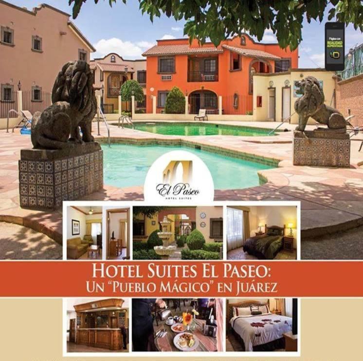 Hotel Suites El Paseo Ciudad Juárez Esterno foto