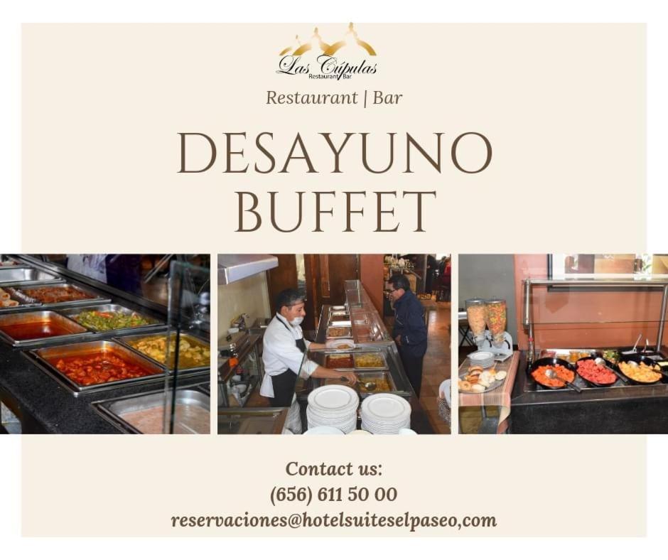 Hotel Suites El Paseo Ciudad Juárez Esterno foto